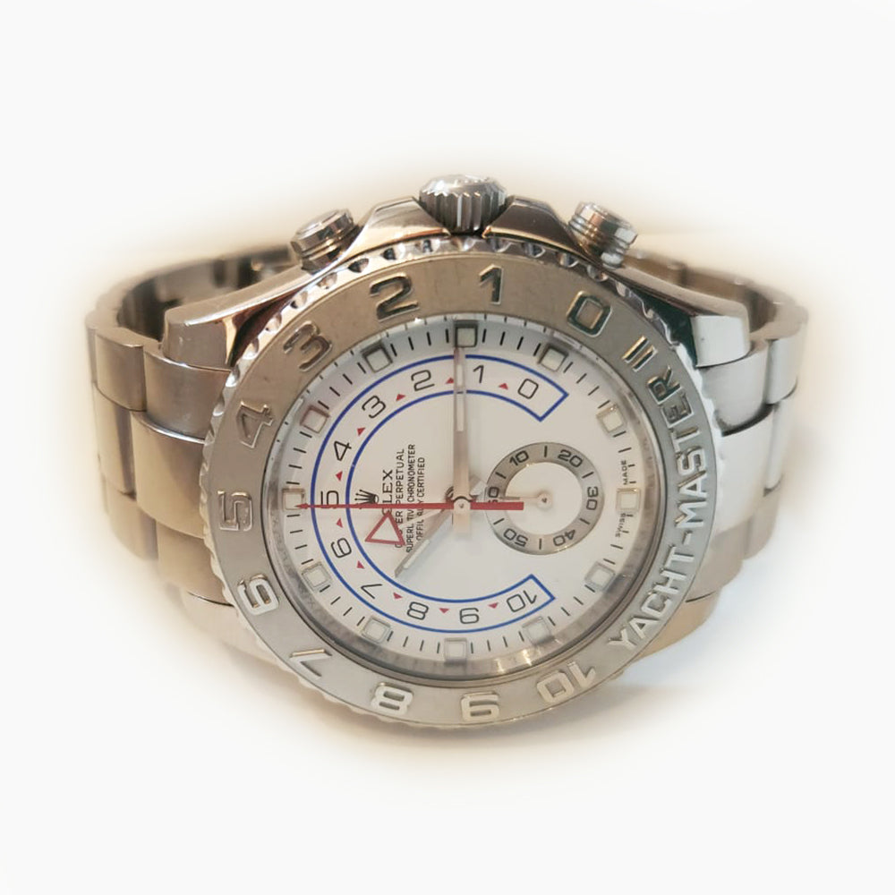 Rolex Yacht-Master II White Dial 116689