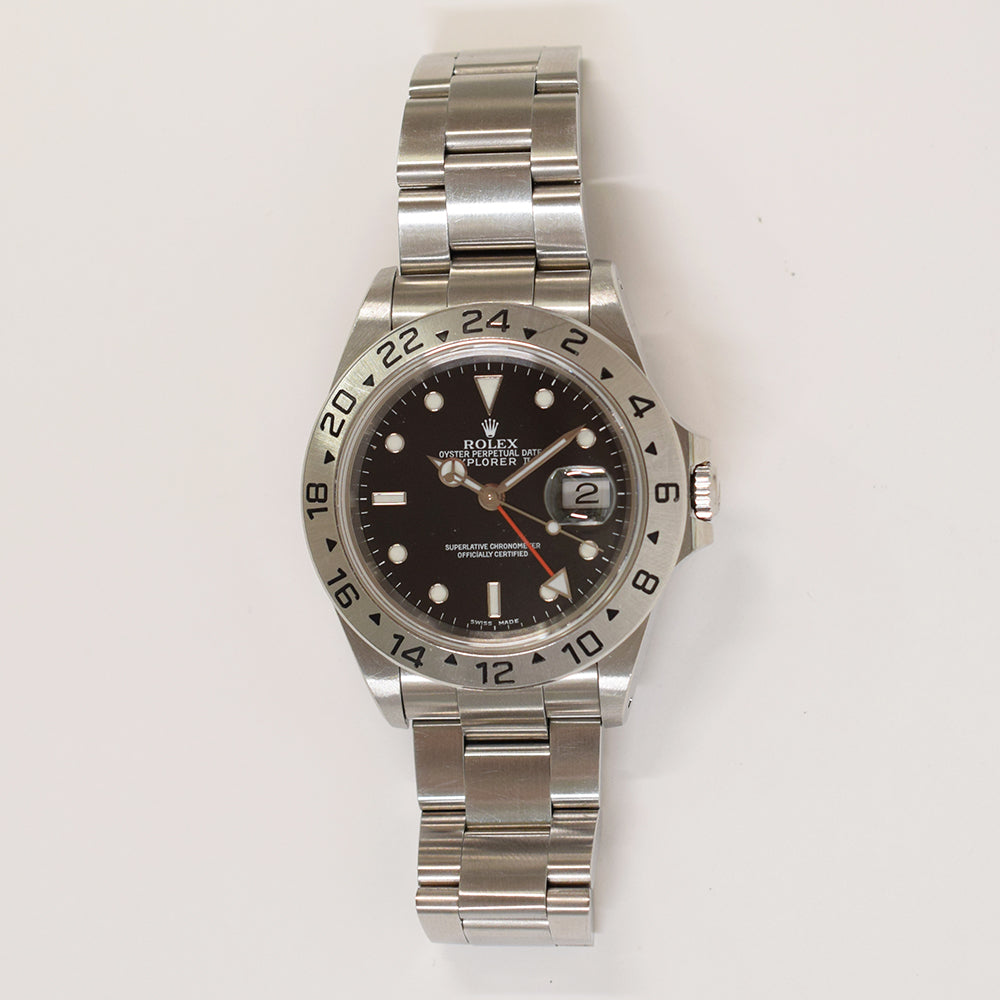Rolex Explorer II 40mm Black Dial 16570 (2001)