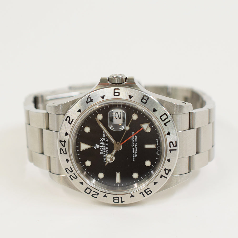 Rolex Explorer II 40mm Black Dial 16570 (2001)