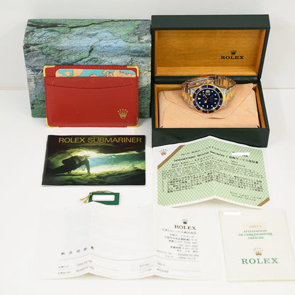 Rolex Submariner Date 40mm Blue Dial 16613LB (1996)