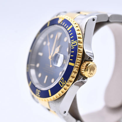 Rolex Submariner Date 40mm Blue Dial 16613LB (1996)