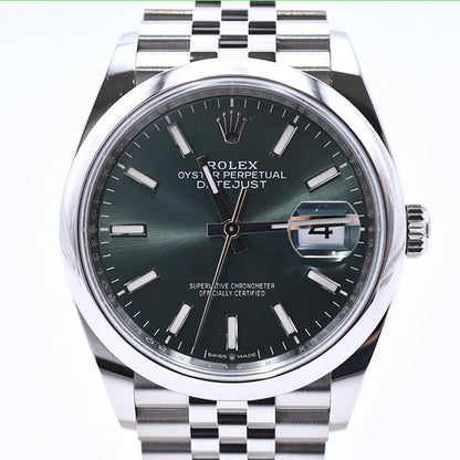 Rolex Datejust 36mm Mint Green Dial 126200 (2022)