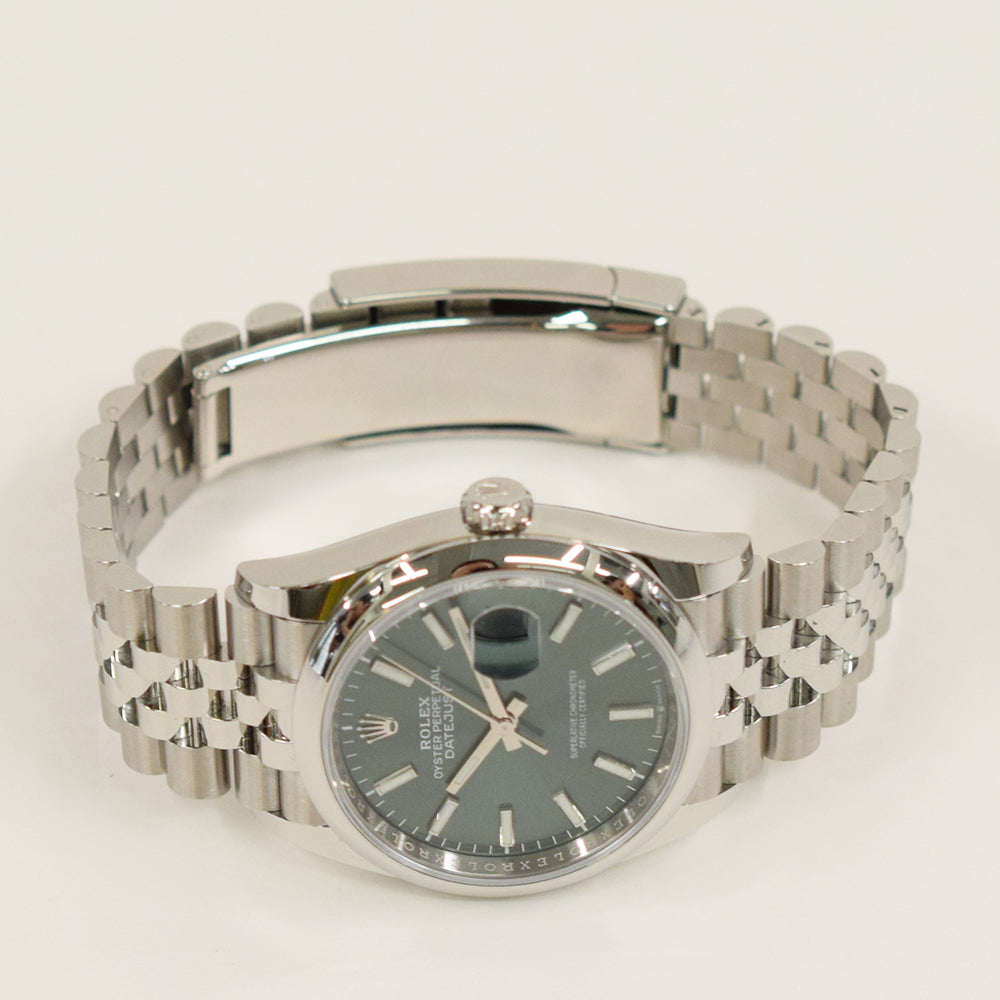 Rolex Datejust 36mm Mint Green Dial 126200 (2022)