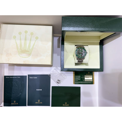 Rolex Submariner Date 40mm Hulk Dial 116610LV (2012)