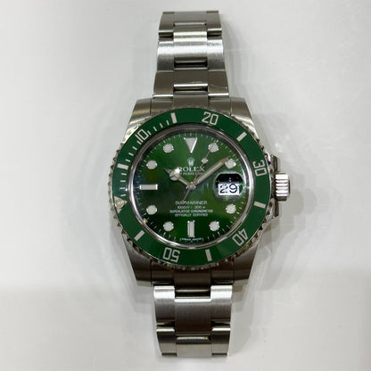 Rolex Submariner Date 40mm Hulk Dial 116610LV (2012)