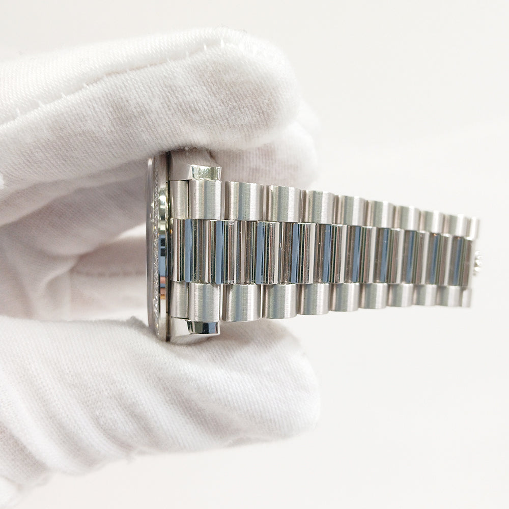 Rolex Day-Date 36mm Blue Diamond Dial 128396TBR (2024)