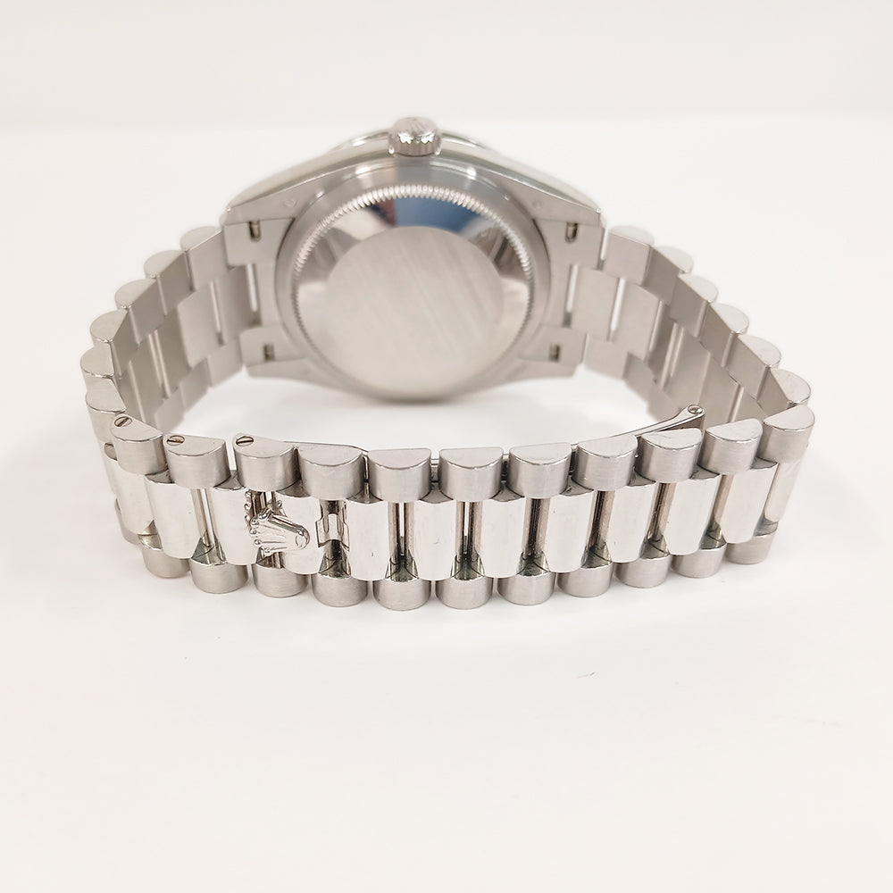 Rolex Day-Date 36mm Blue Diamond Dial 128396TBR (2024)