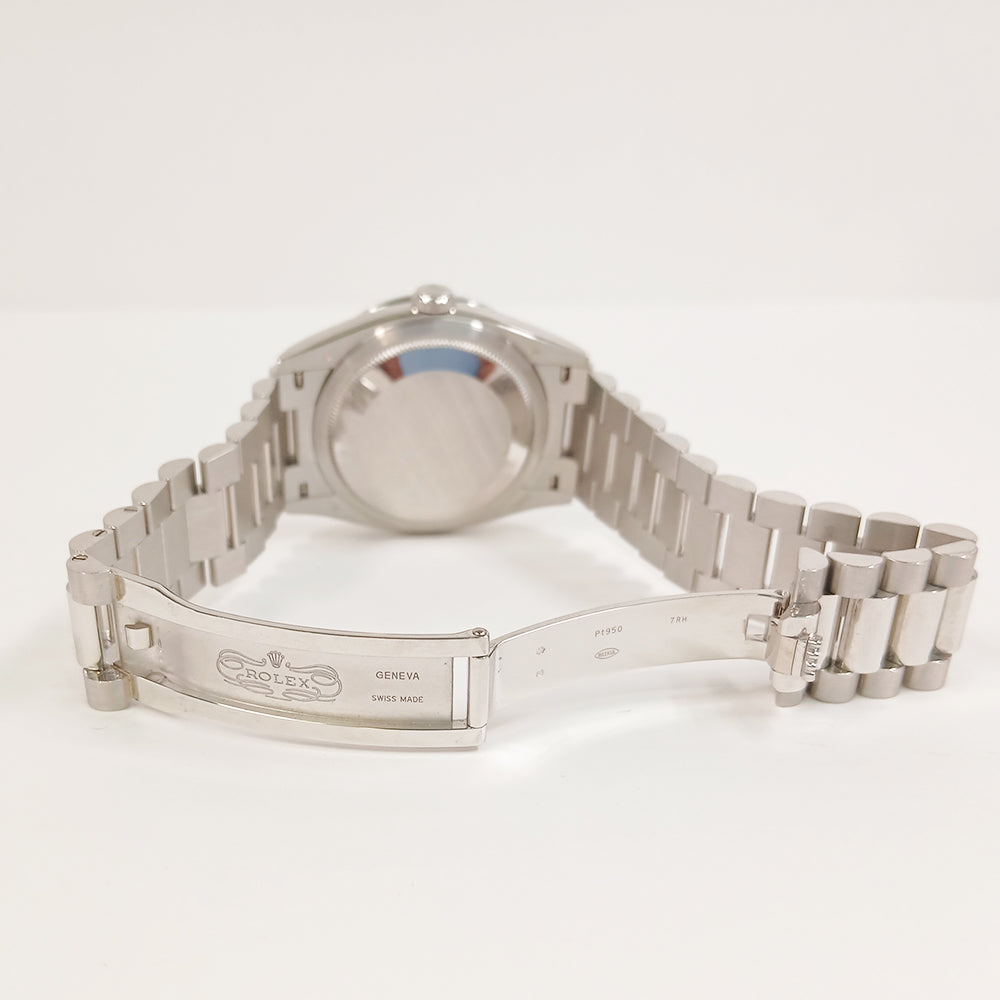 Rolex Day-Date 36mm Blue Diamond Dial 128396TBR (2024)