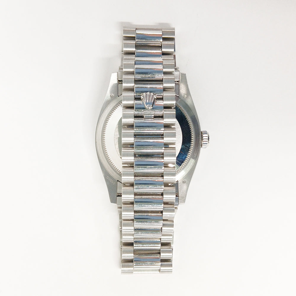 Rolex Day-Date 36mm Blue Diamond Dial 128396TBR (2024)