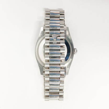 Rolex Day-Date 36mm Blue Diamond Dial 128396TBR (2024)