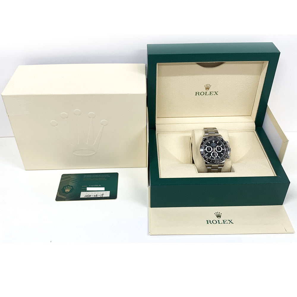 Rolex Daytona Ceramic Bezel Black Dial 116500LN