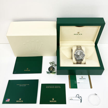 Rolex Datejust 41mm Grey Dial 126300