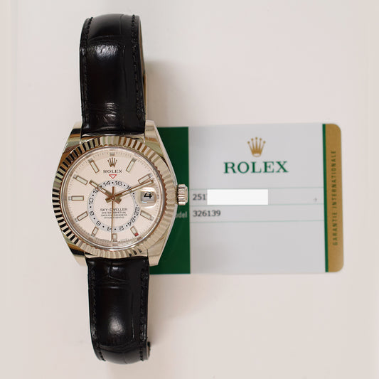 Rolex Sky-Dweller 42mm Silver Dial 326139 (2020)