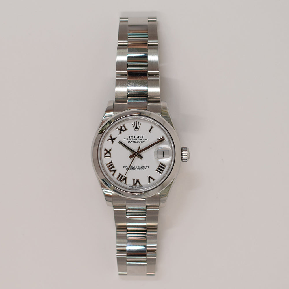 Rolex Datejust 31mm White Roman Dial 278240 (2022)