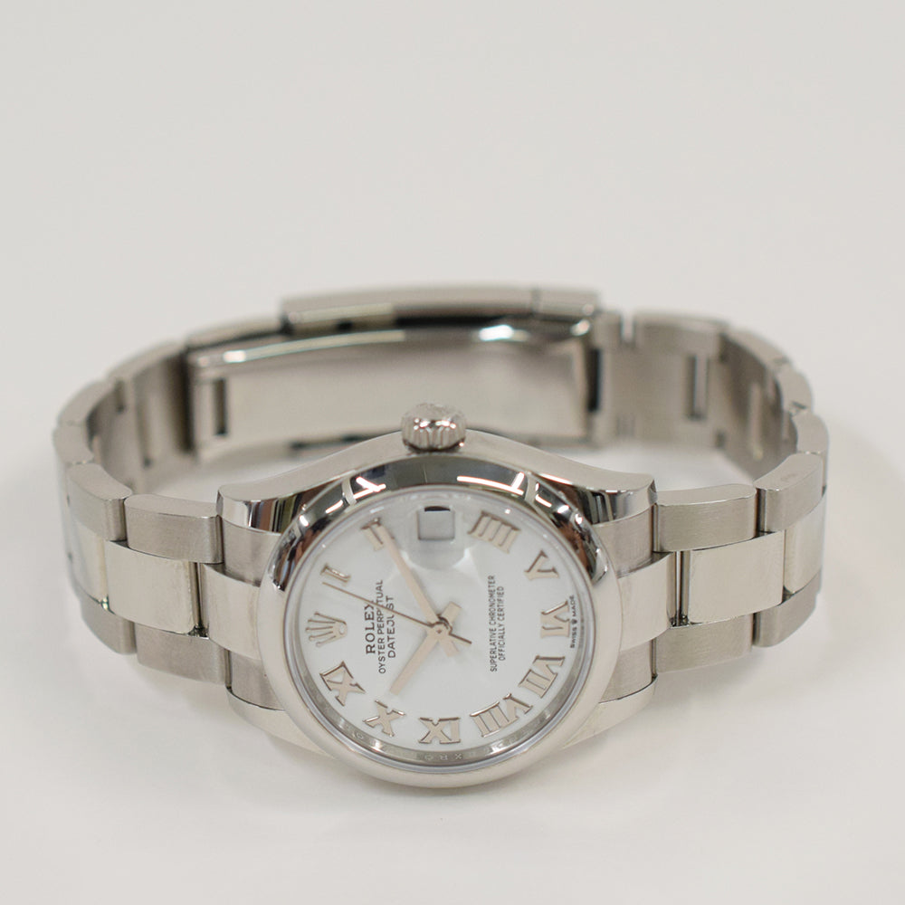 Rolex Datejust 31mm White Roman Dial 278240 (2022)
