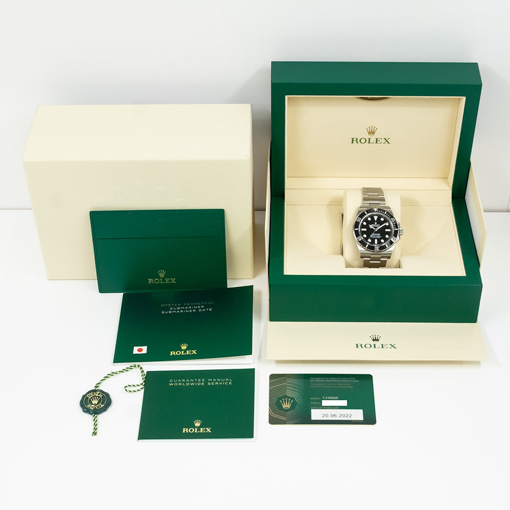 Rolex Submariner No Date 41mm Black Dial 124060 (2022)