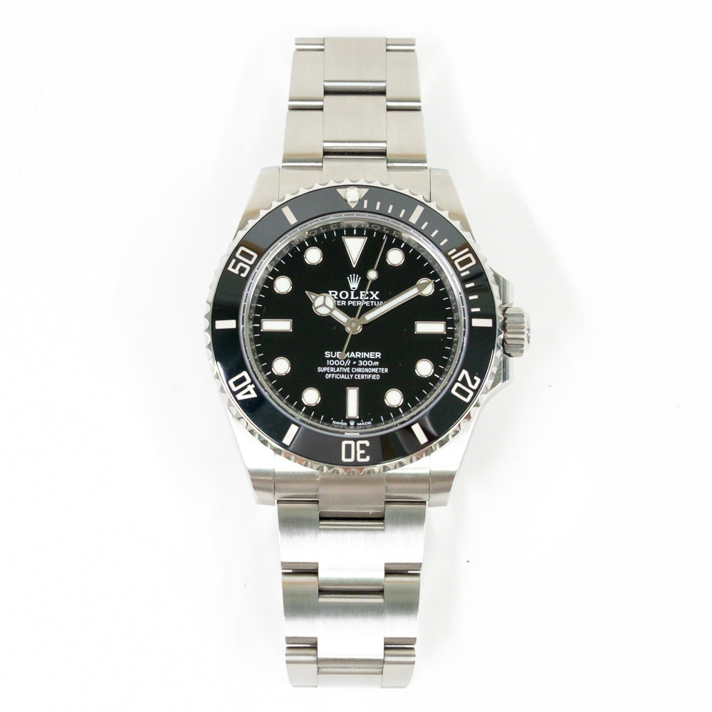 Rolex Submariner No Date 41mm Black Dial 124060 (2022)