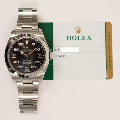 Rolex Air-King 40mm Black Dial 116900 (2017)