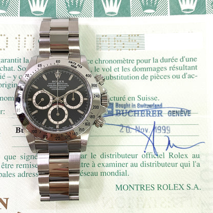 Rolex Daytona Black Dial 16520