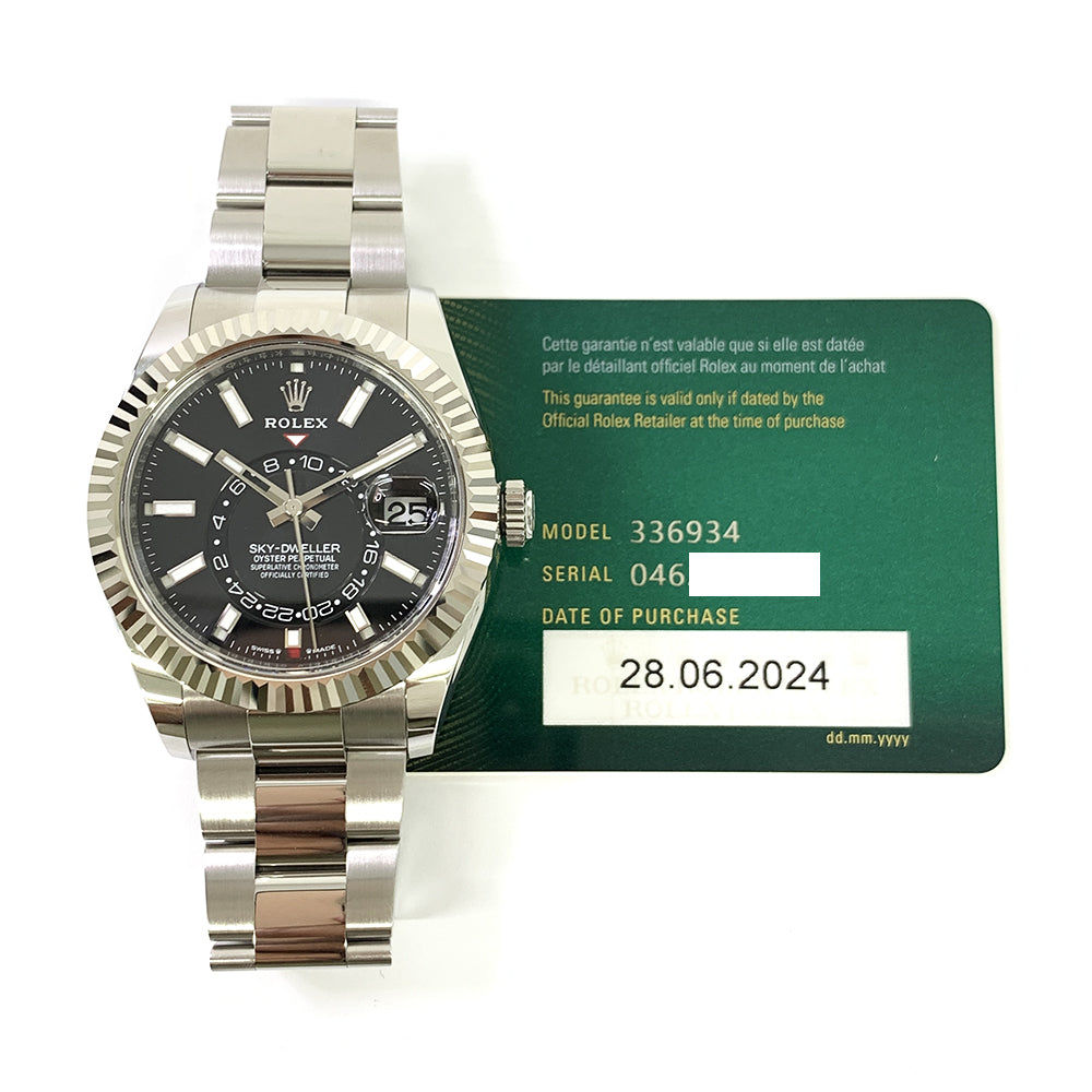 Rolex Sky-Dweller Black Dial 336934