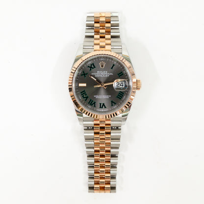 Rolex Datejust 36mm Wimbledon Dial 126231 (2022)