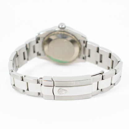 Rolex Datejust 31mm Black Roman Dial 178240 (2009)