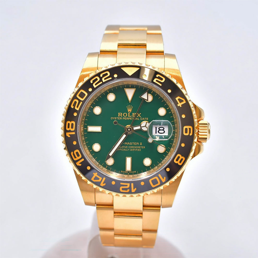 Rolex GMT-Master II Green Dial 116718LN (2017)