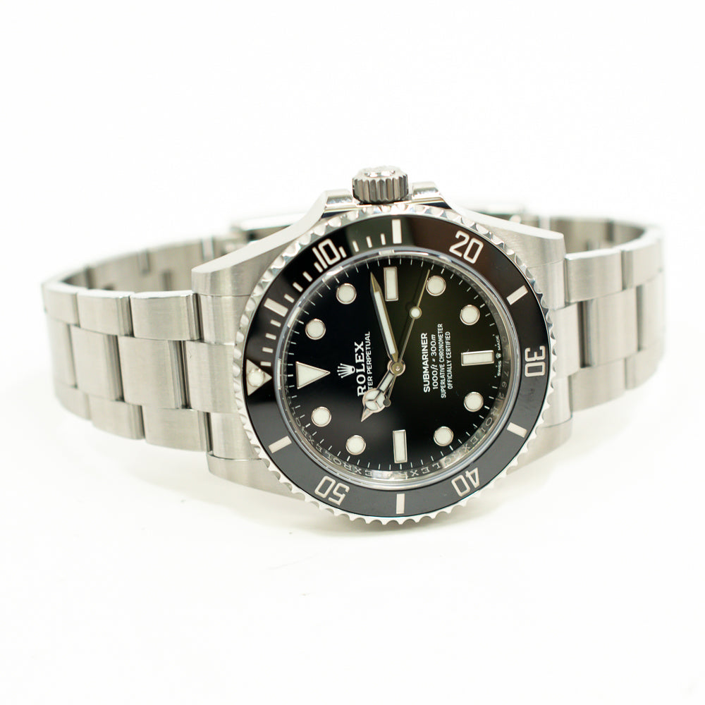 Rolex Submariner No Date 41mm Black Dial 124060 (2021)