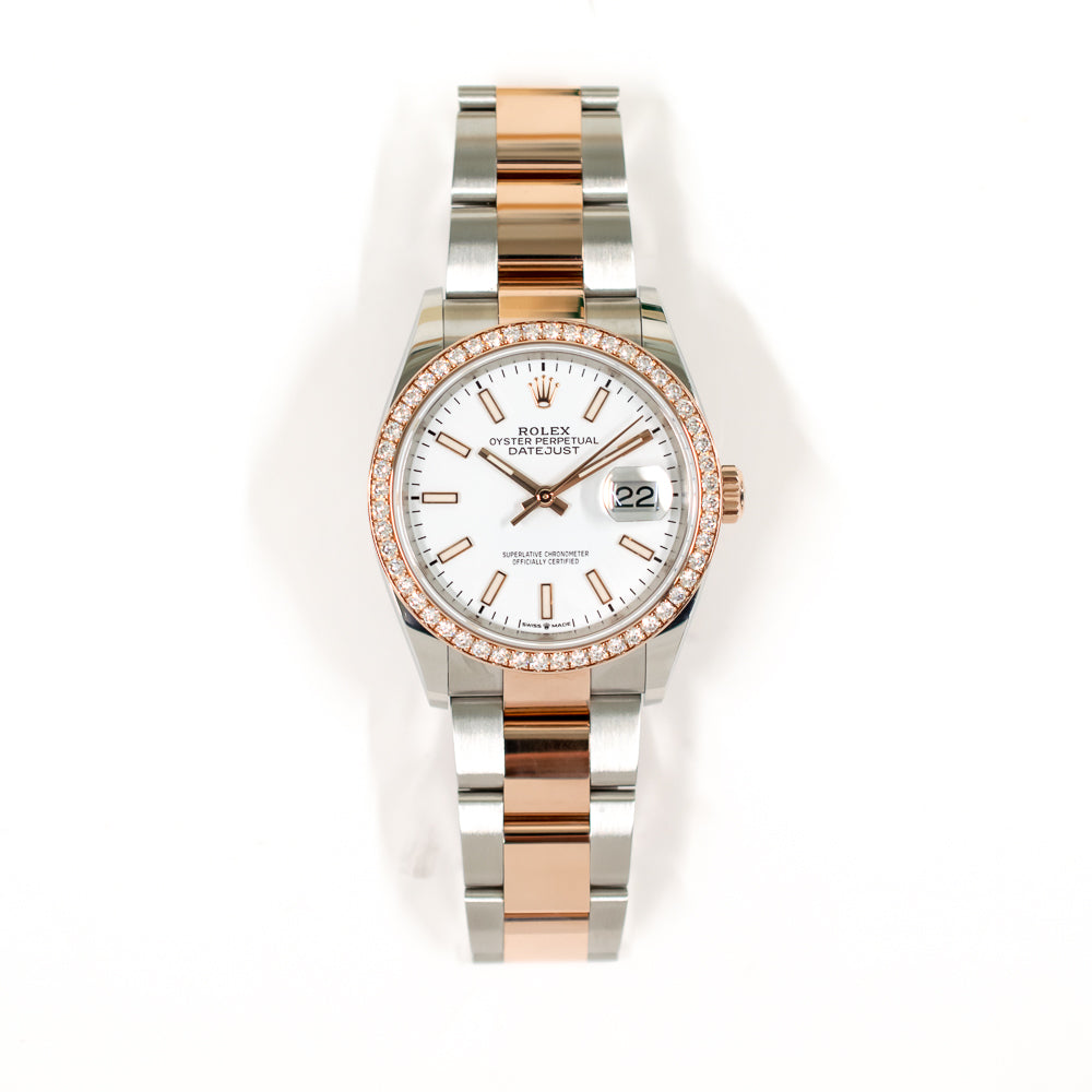 Rolex Datejust 36mm White Dial 126281RBR (2019)