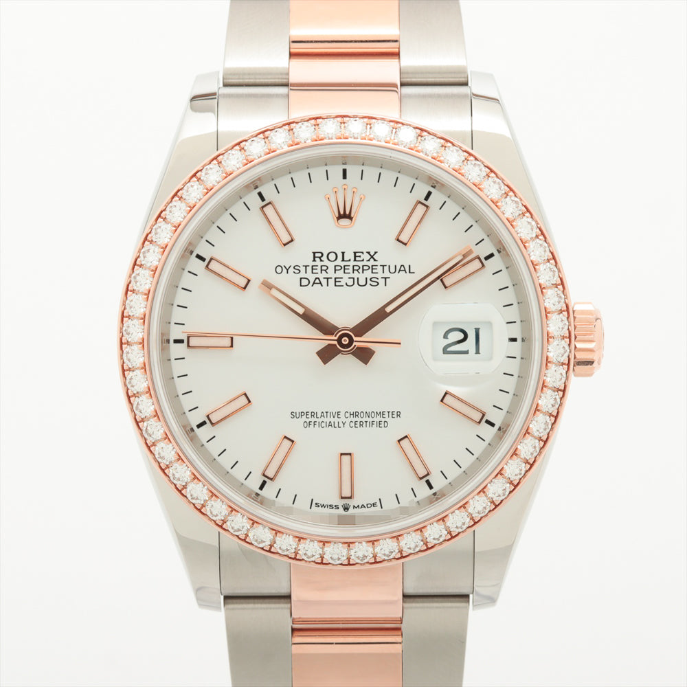 Rolex Datejust 36mm White Dial 126281RBR (2019)