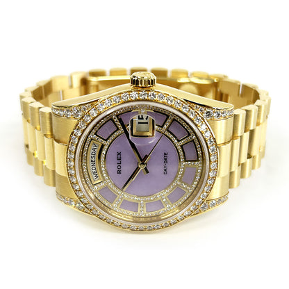 Rolex Day-Date 36mm Purple Diamond 118388