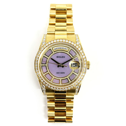 Rolex Day-Date 36mm Purple Diamond 118388