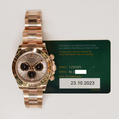 Rolex Daytona Sundust Dial 126505 (2023)