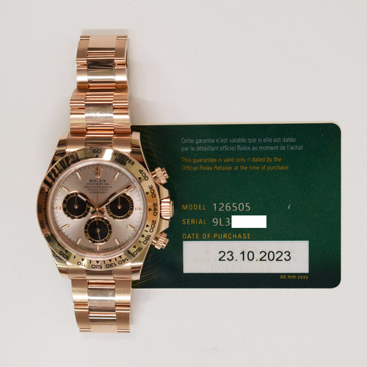 Rolex Daytona Sundust Dial 126505 (2023)