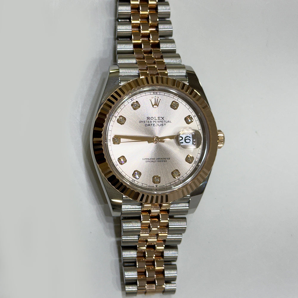 Rolex Datejust 41mm Sundust Diamond Dial 126331 (2024)