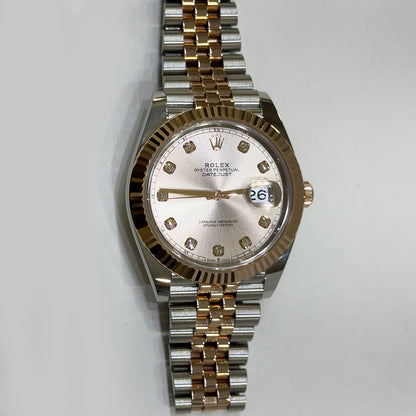 Rolex Datejust 41mm Sundust Diamond Dial 126331 (2024)