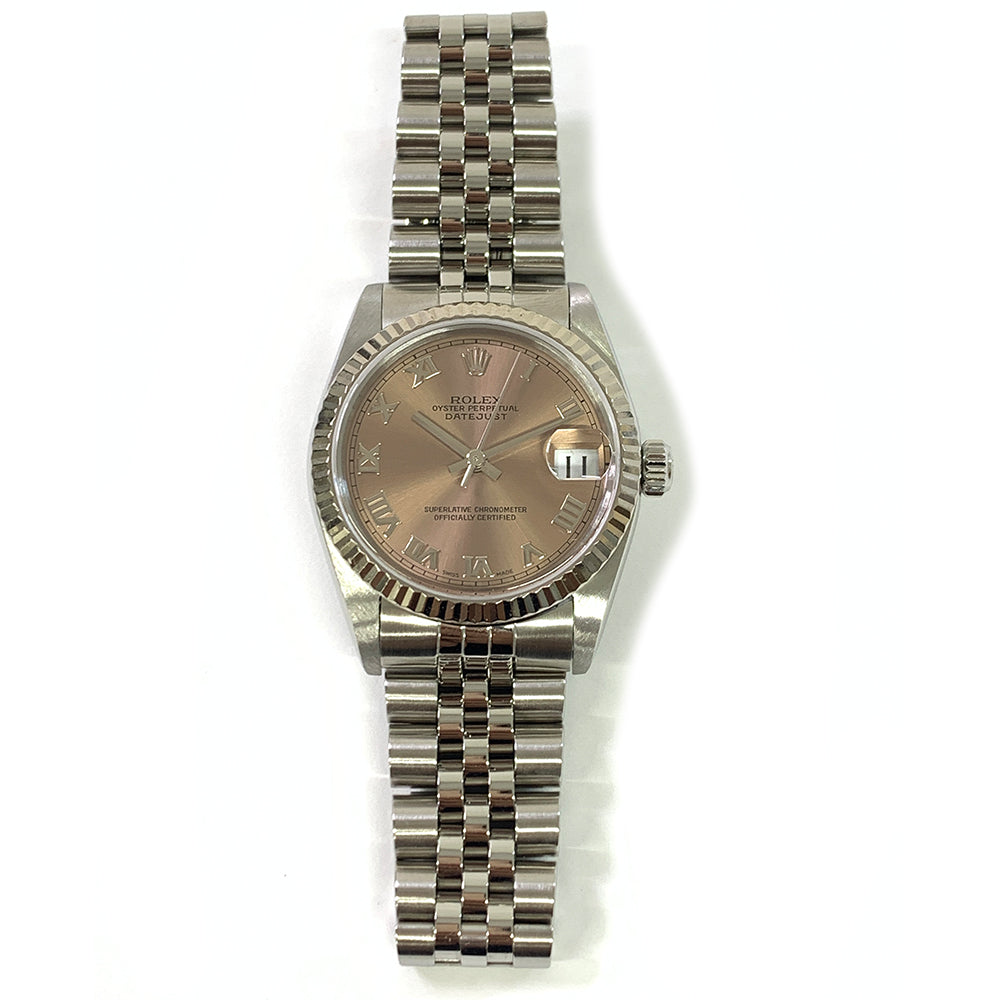 Rolex Datejust 31mm Salmon Roman Dial 78274