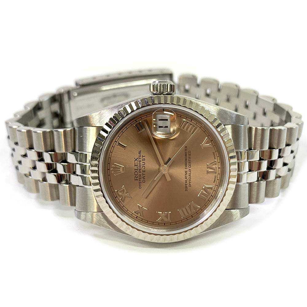 Rolex Datejust 31mm Salmon Roman Dial 78274