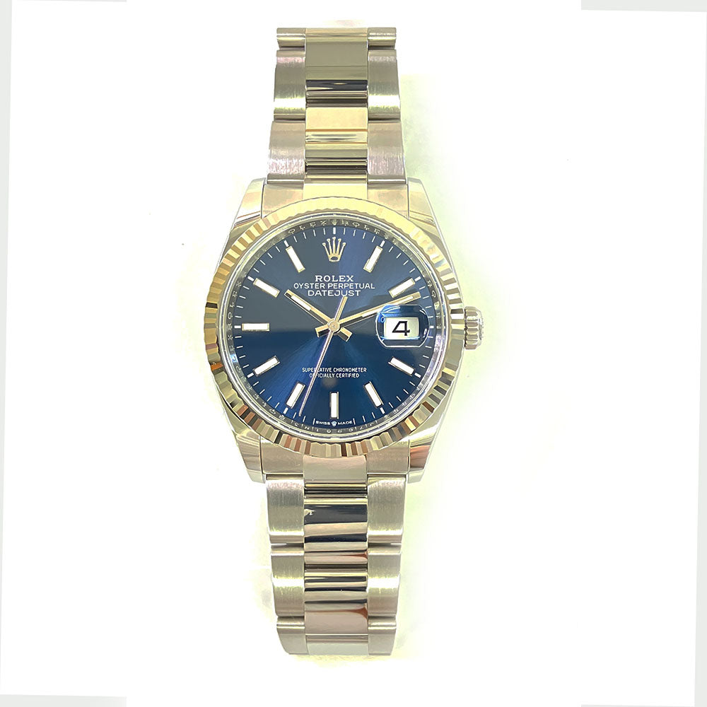 Rolex Datejust 36mm Blue Dial 126234