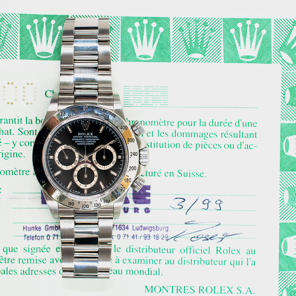 Rolex Daytona Black Dial 16520 (1999)