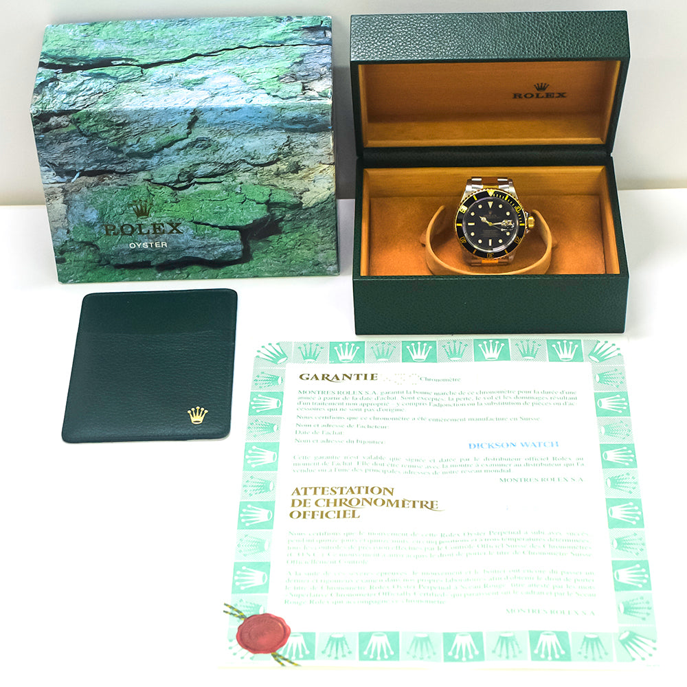 Rolex Sultan Black Dial 16613 (1998)