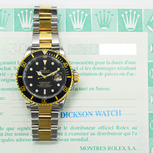 Rolex Sultan Black Dial 16613 (1998)
