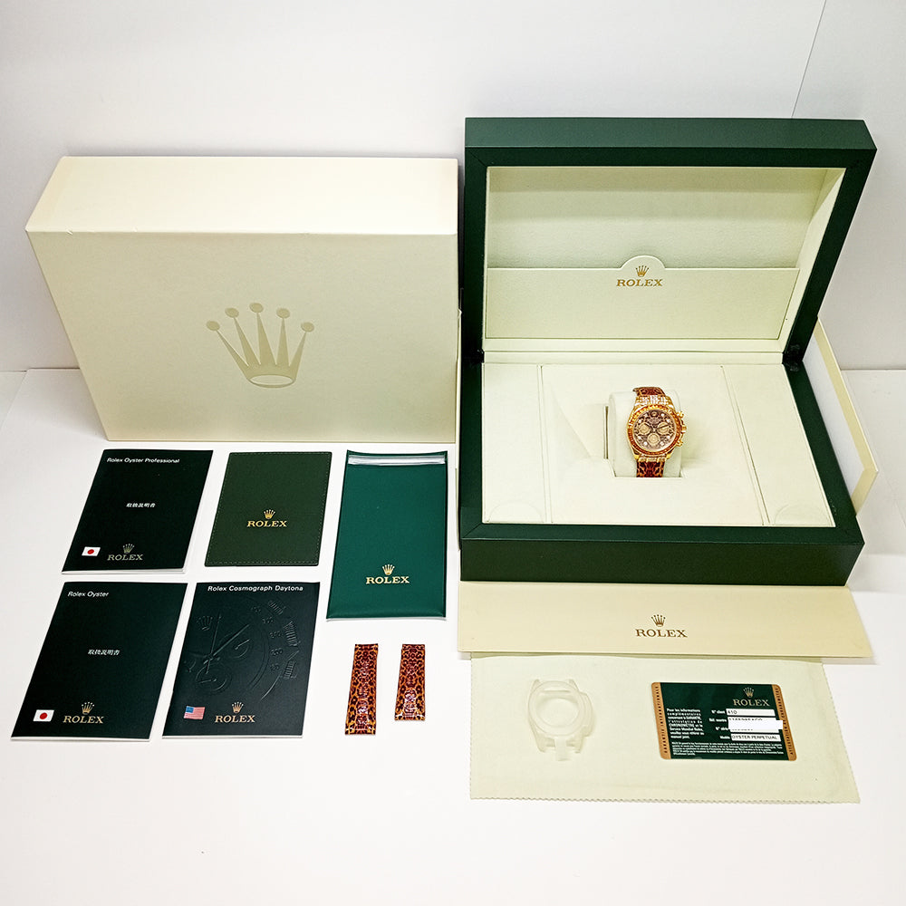 Rolex Daytona Leopard Diamond Dial 116598SACO (2014)