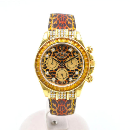Rolex Daytona Leopard Diamond Dial 116598SACO (2014)