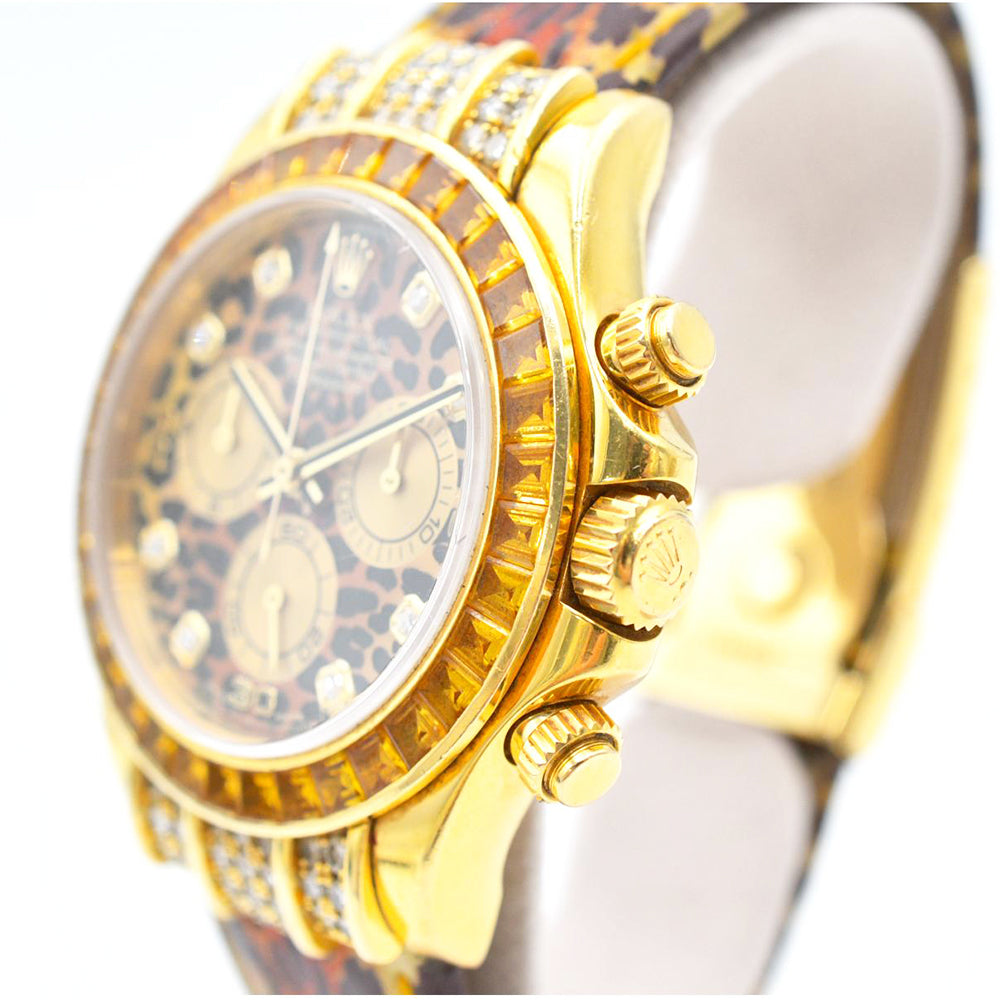 Rolex Daytona Leopard Diamond Dial 116598SACO (2014)