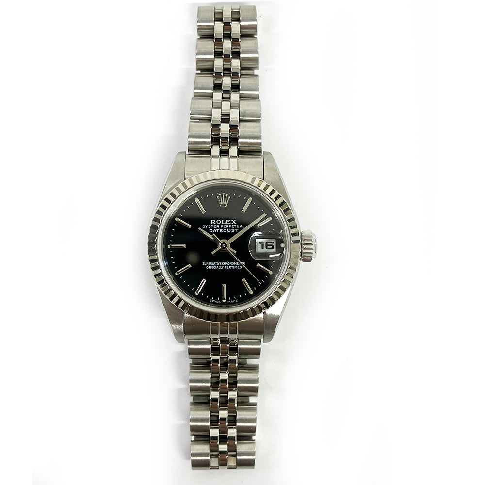 Rolex Lady-Datejust Black Dial 79174