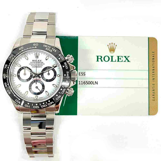 Rolex Daytona Ceramic Bezel White Dial 116500LN