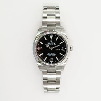 Rolex Explorer 39mm Black Dial 214270 (2015)