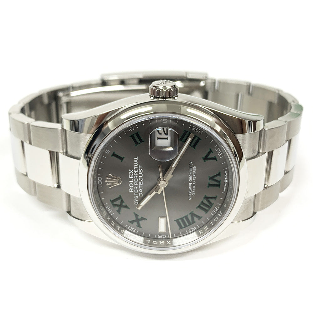 Rolex Datejust 36mm Wimbledon Dial 126200