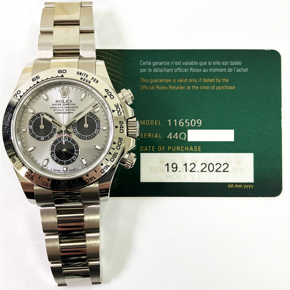 Rolex Daytona Steel Dial 116509